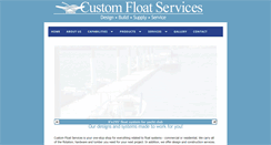 Desktop Screenshot of customfloat.com